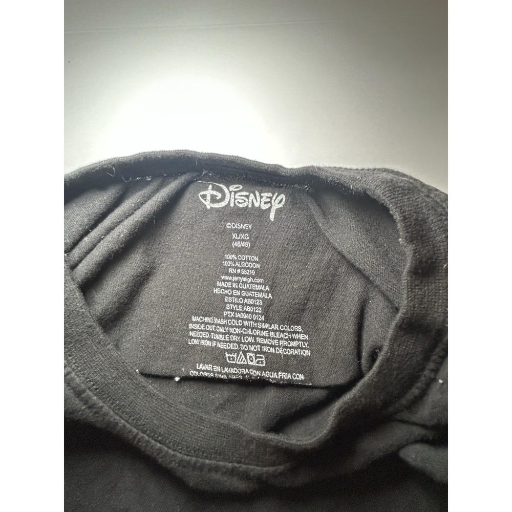 Disneys Grumpy Dwarf Shirt XL Black With Saying "NOPE"  Disney Graphic - Picture 4 of 7